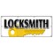 Signmission LOCKSMITH BANNER SIGN keys made service locked out mobile security B-96 Locksmith - alternate 1
